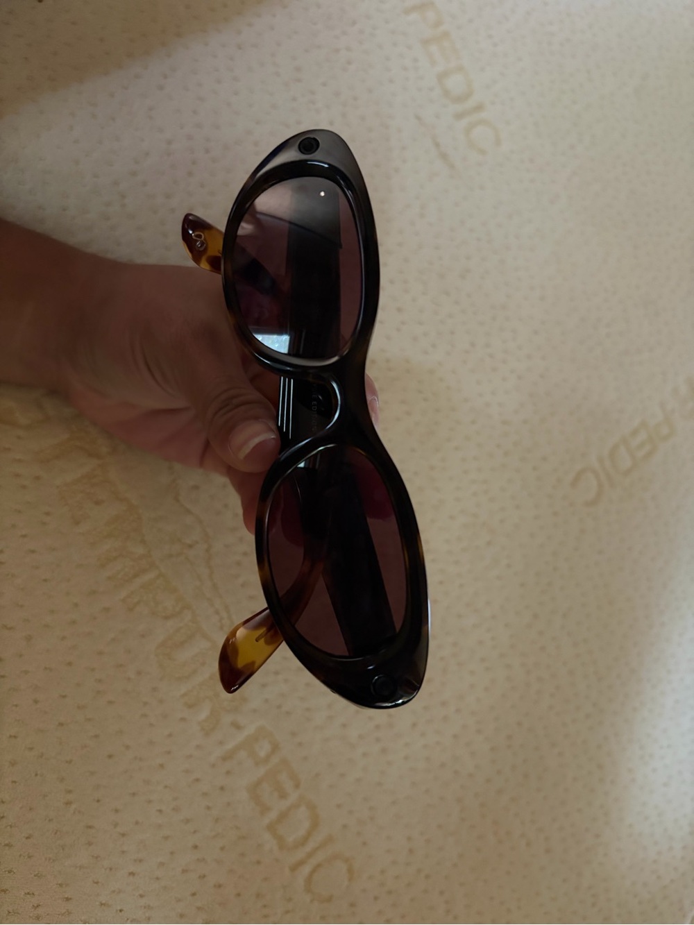 Kylie Meta Tortoiseshell Sunglasses - Brown Lenses